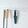 Multifunctional Transparent 6 Hooks