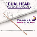 Dual Head Spring Ear Cleaner