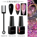 Glitter Cat Eye Magnetic Gel