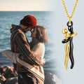Hug Necklace- The Tale of Two Lovers Necklace